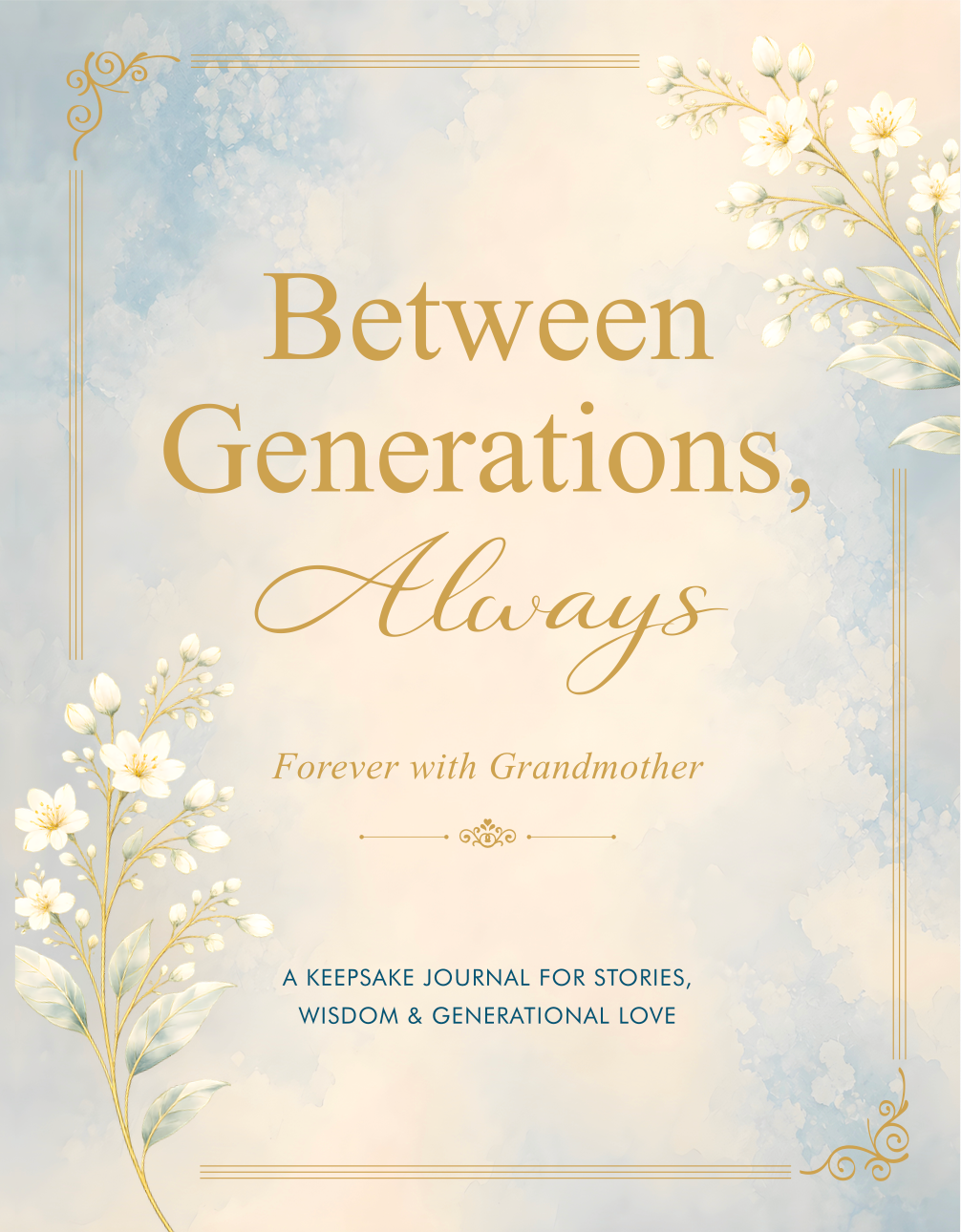 Between Generations, Always: Forever with Grandmother: A keepsake journal for stories, wisdom and generational love