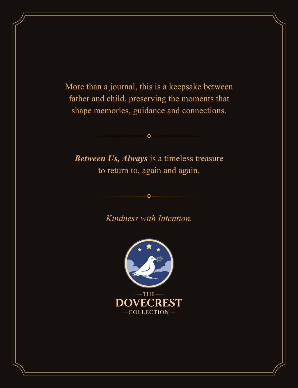 Between Us, Always, Moments with Dad: A Father & Child Keepsake Journal For Memories, Guidance & Connection