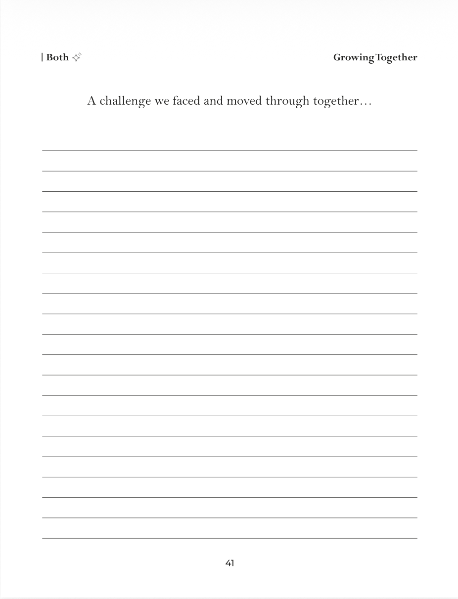 Between Us, Always, Her Story: A Mother & Daughter Keepsake Journal for Love, Confidence & Connection